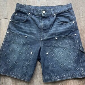 Louis Vuitton Denim Shorts